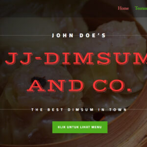 Resto Cafe Template + Free Domain